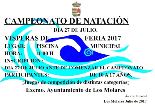 CAMPEONATO DE NATACION 2017