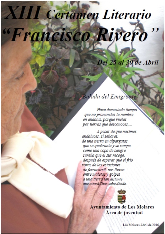 Cartel concurso Francisco Rivero