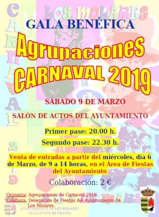 Gala benefica carnaval 2019