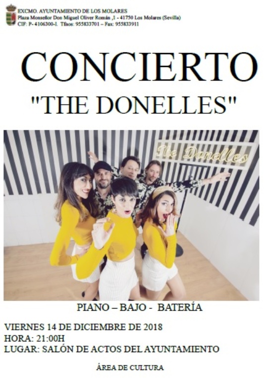 concierto The Donelles dic 2018